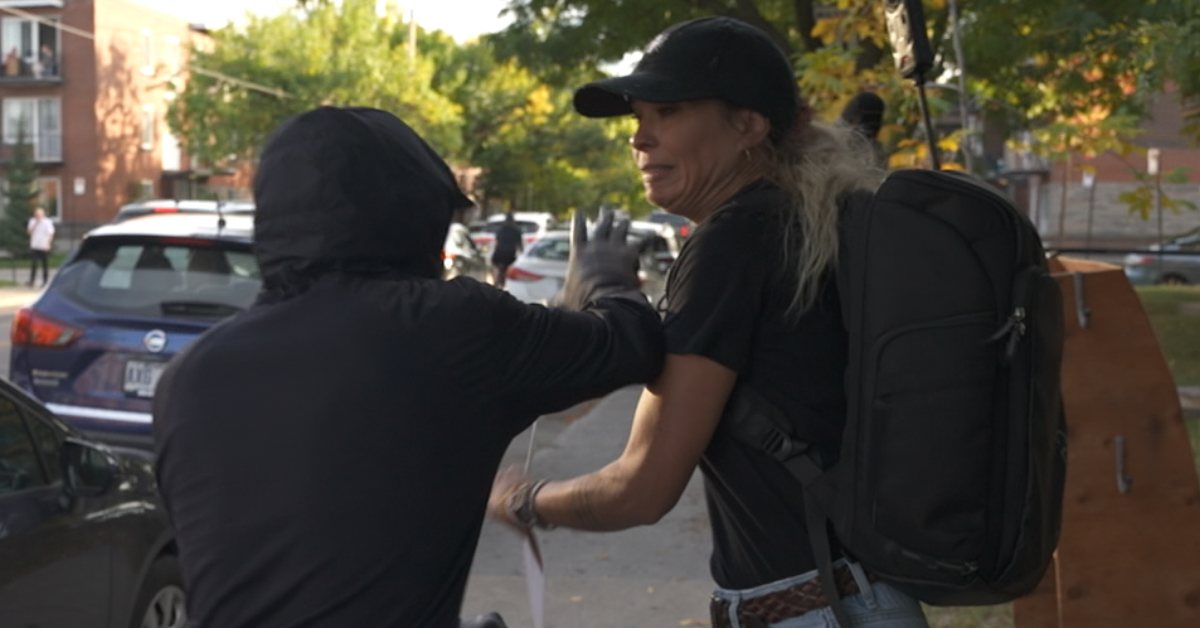 Radio-Canada host mocks Antifa-inspired assault of Rebel News reporter