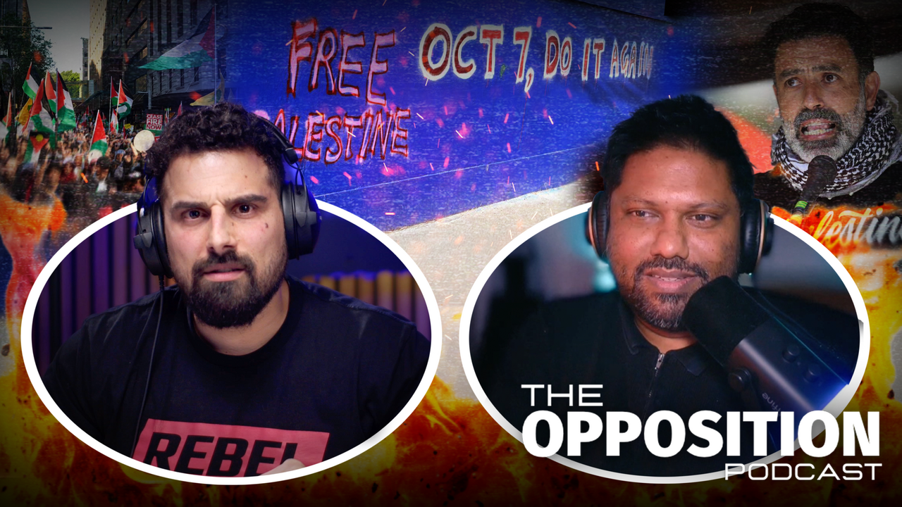 Melbourne GRAFFITI attack, Nasser Mashni MELTDOWN and the Oct 7 anniversary