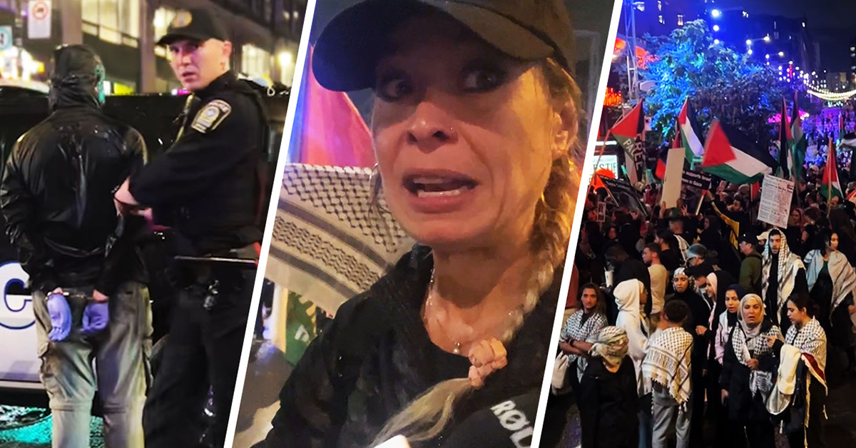 Masked thugs arrested after stalking Rebel News team
