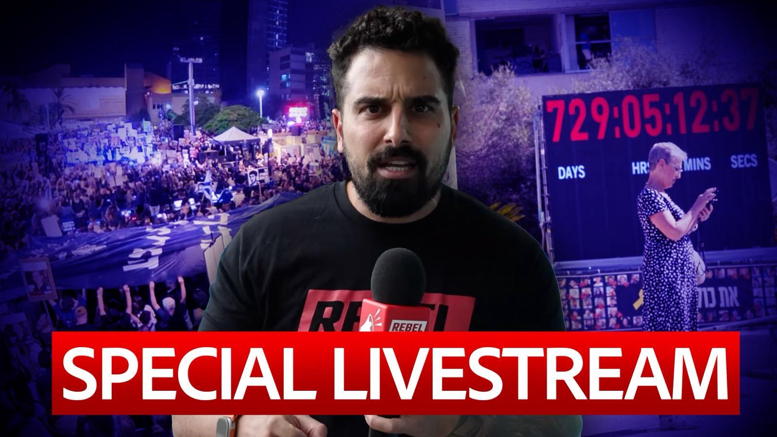 🔴 LIVE from Hostage Square: Hope sweeps Tel Aviv as Trump's ceasefire unites Israel