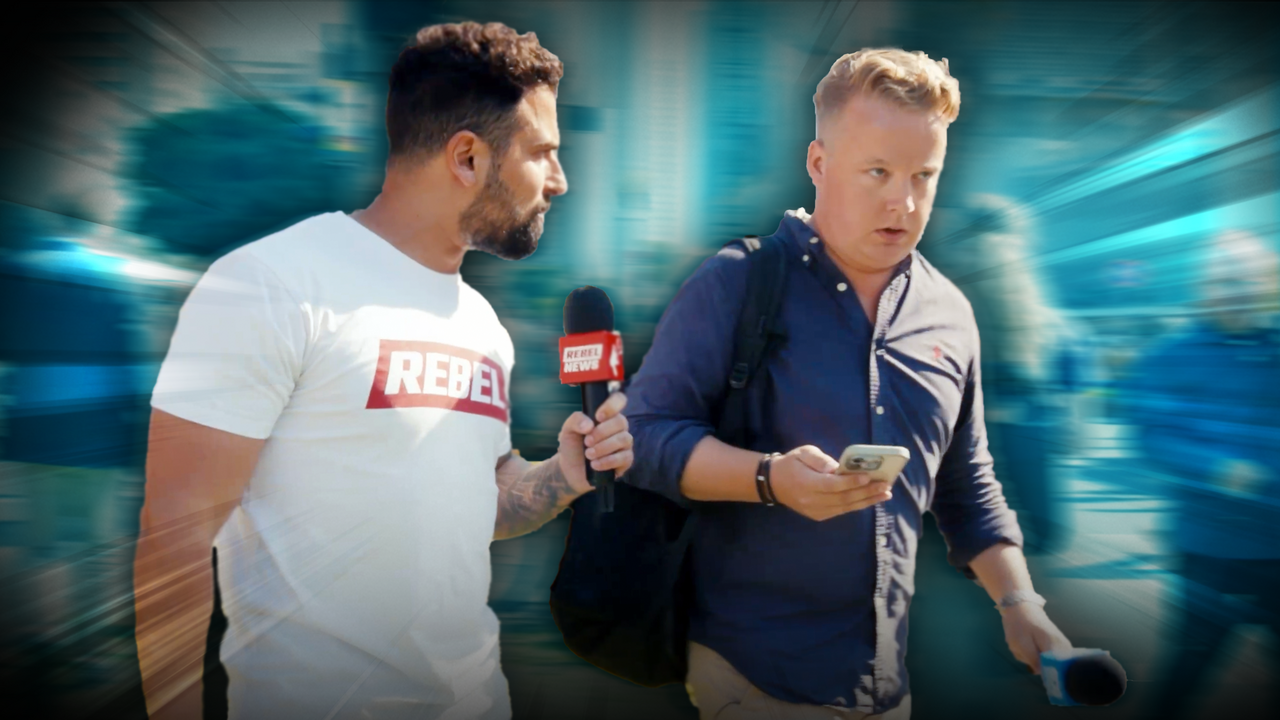 ABC reporter CHASED OUT of Hostage Square after being called out for BIAS