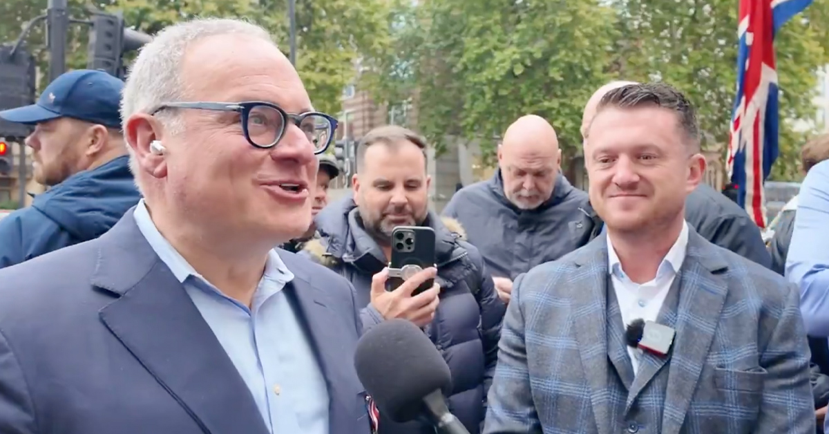 Ezra Levant covers Tommy Robinson's unprecedented trial under Terrorism Act