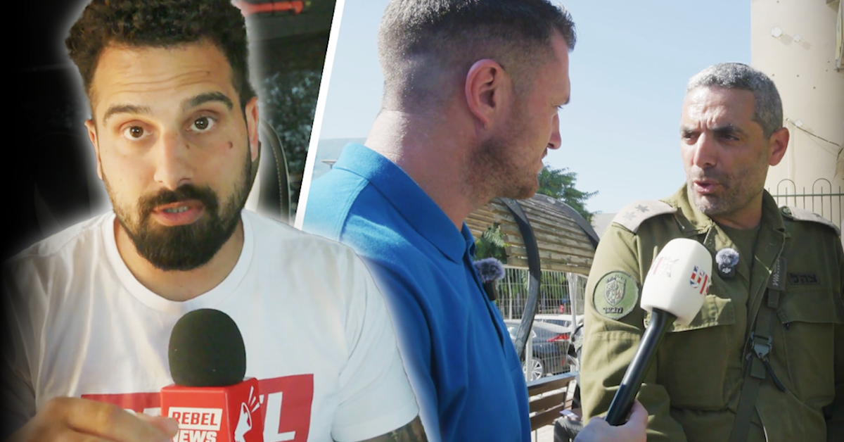 ‘THE WEST MUST WAKE UP’: Tommy Robinson stands at Israel’s frontline