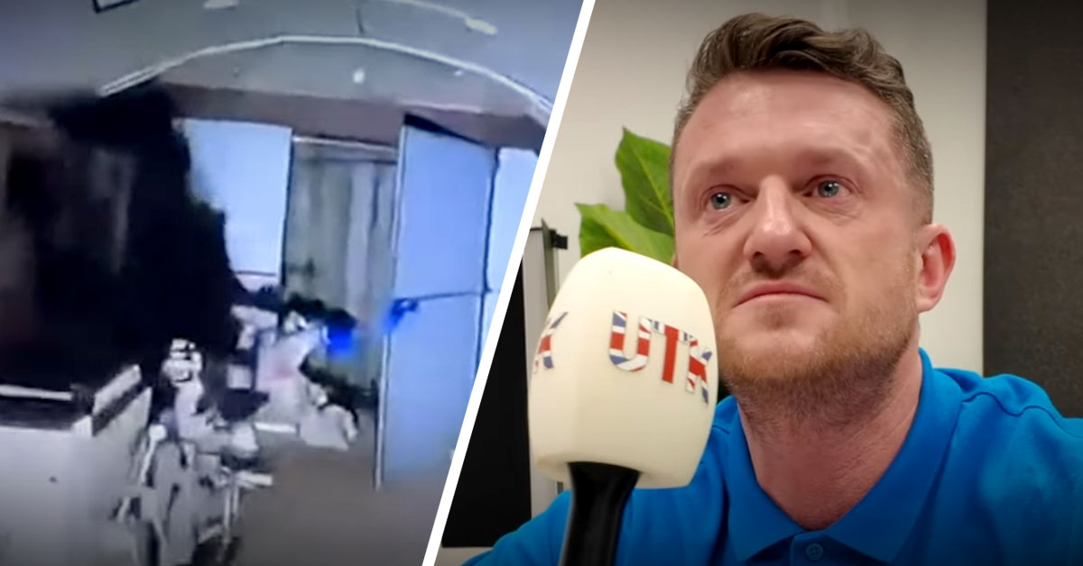 Tommy Robinson BREAKS DOWN after watching unseen Oct. 7 footage