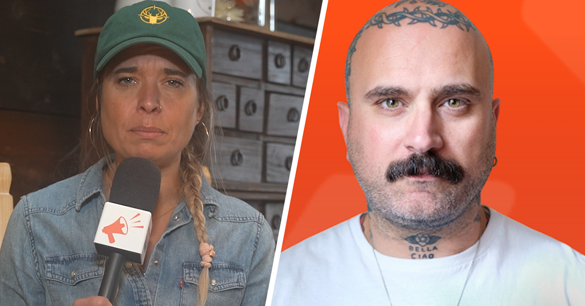 Is there an Antifa-linked candidate running for office in Montreal's mayoral race?