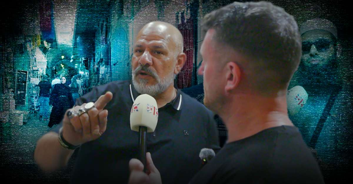 Tommy Robinson SHATTERS the 'Free Palestine' narrative in Jerusalem