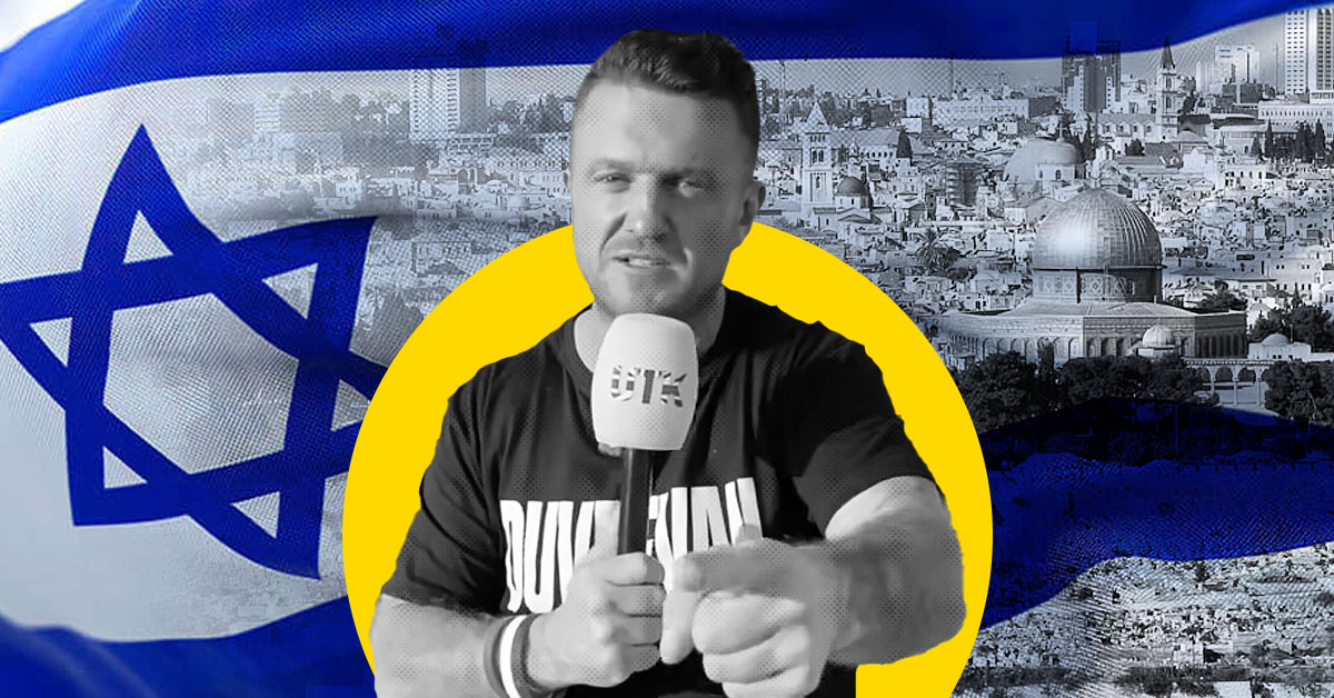 Tommy Robinson's memorable moments from his historic Israel visit