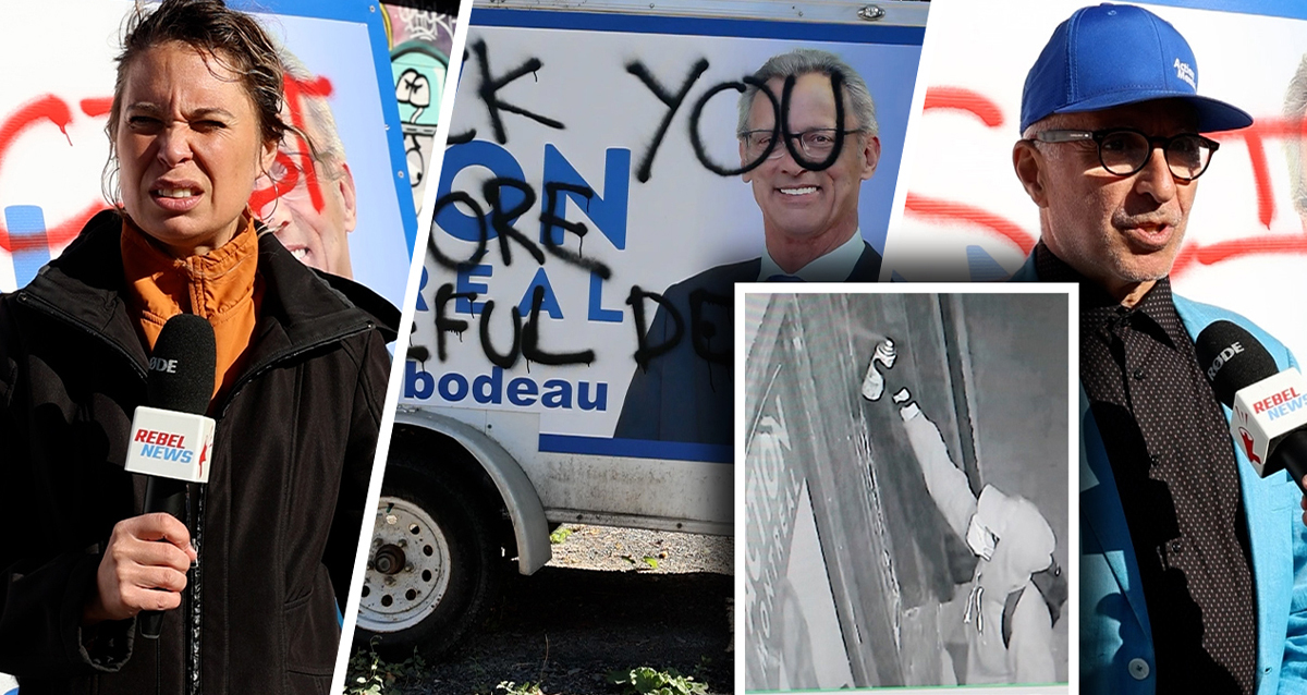 Vandalisme ciblant le quartier général d’Action Montréal