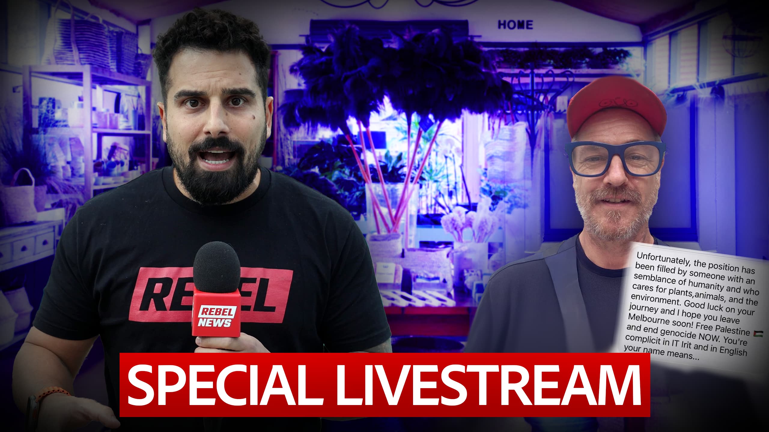 🔴 HATEFUL nursery told Israeli girl to LEAVE MELBOURNE — We're outside live!