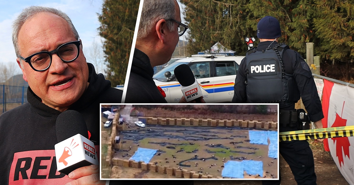 'COWARDS!': Ezra Levant confronts RCMP after ostrich cull