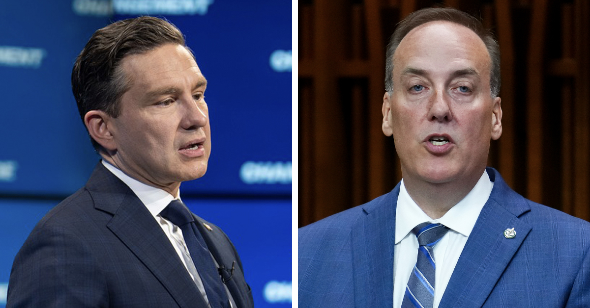 WATCH: Poilievre BASHES MSM for not covering Liberal infighting