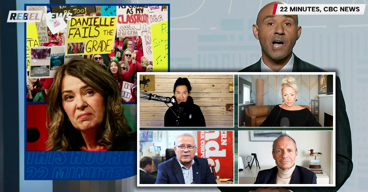 CBC 'comedians' attempt to mock Premier Smith for legislating striking teachers back to work