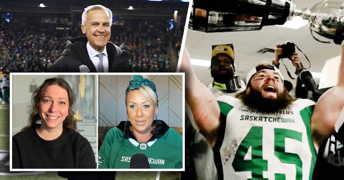 Carney faces loud boos during Grey Cup coin toss