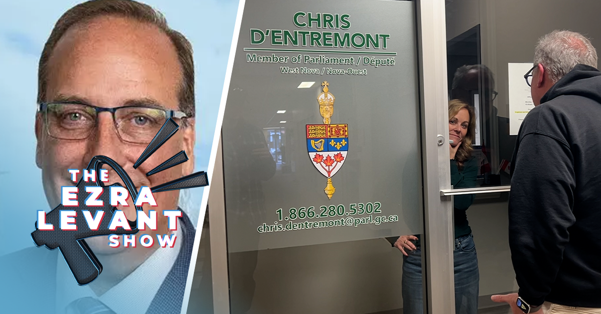 'He's hiding from his own people': Ezra Levant attempts to track down floor-crossing MP Chris d’Entremont