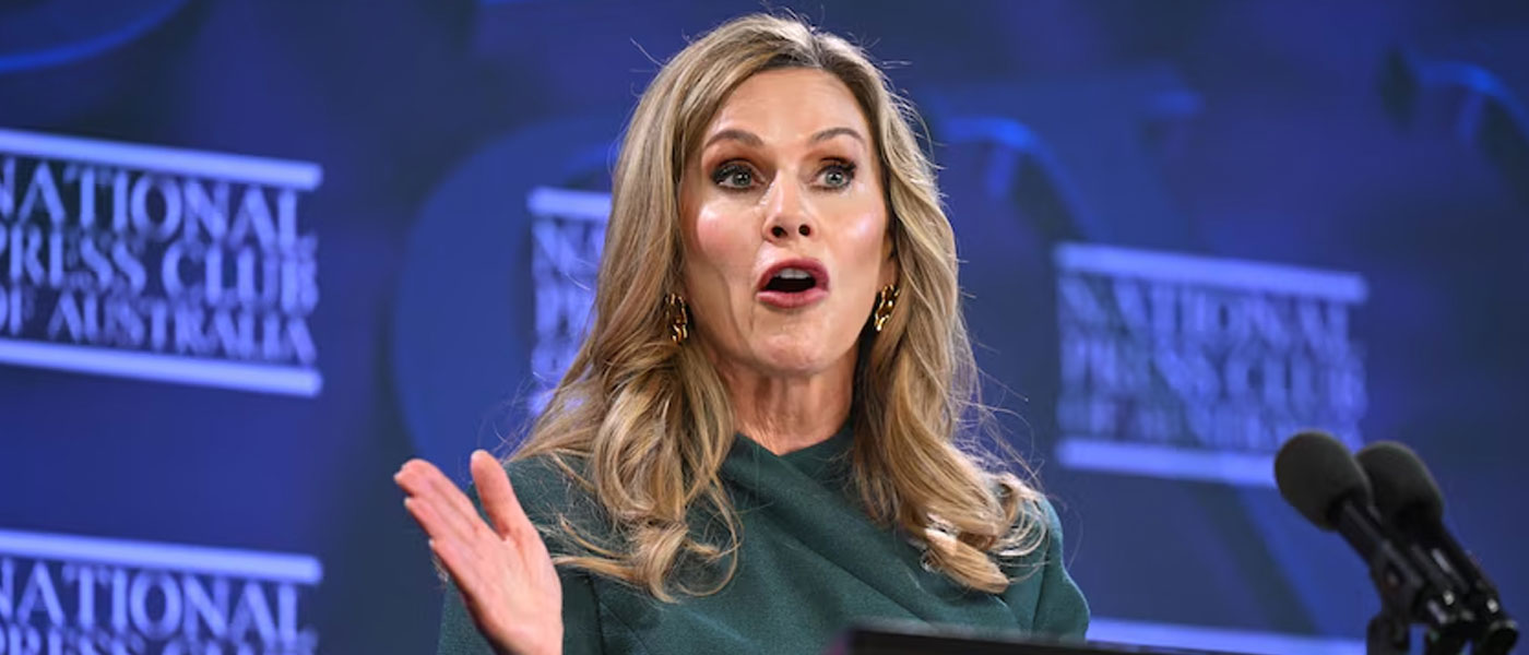 Julie Inman Grant has provided the government with advice on its plan to ban under-16s from social media platform. ABC