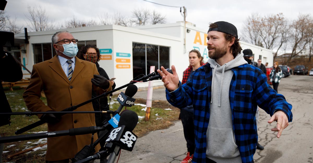 The Canadian Press / Cole Burston