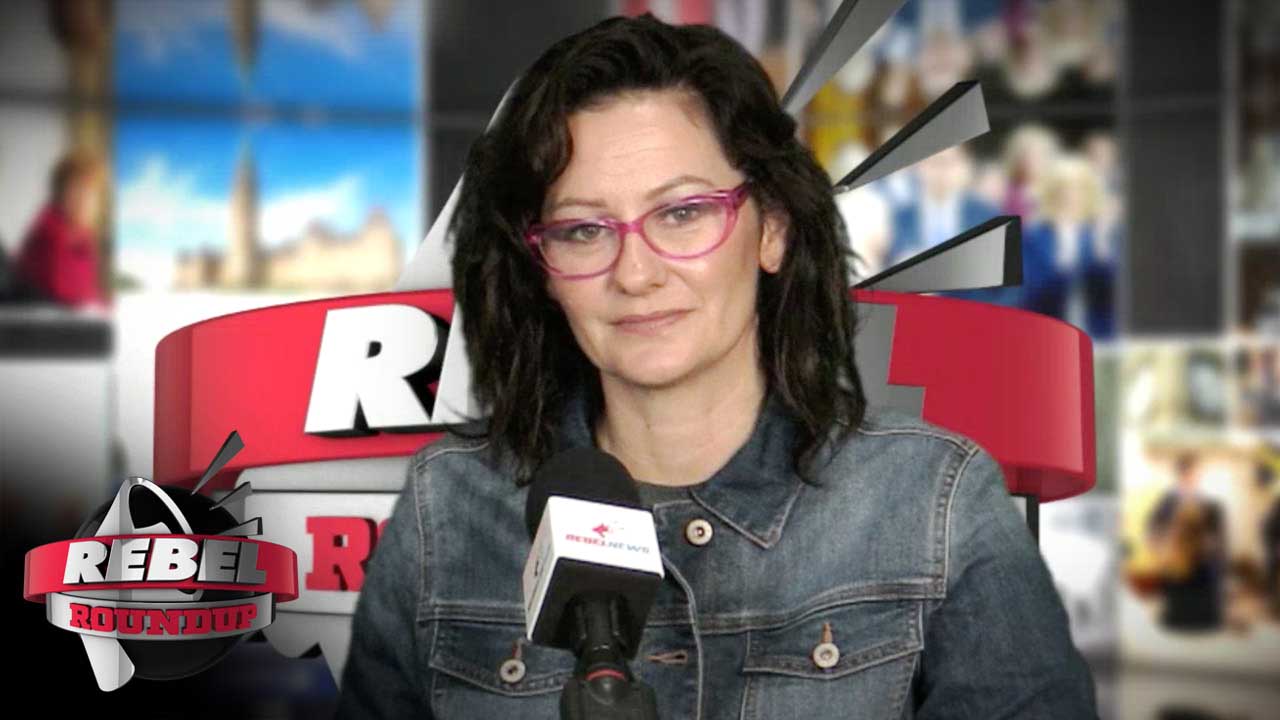 Sheila Gunn Reid and Ezra Levant