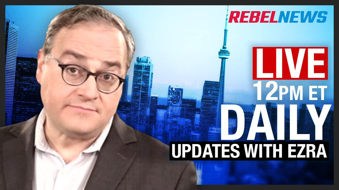 LIVE ON YOUTUBE! Ezra Levant