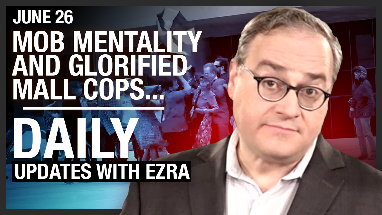 LIVE ON YOUTUBE! Ezra Levant