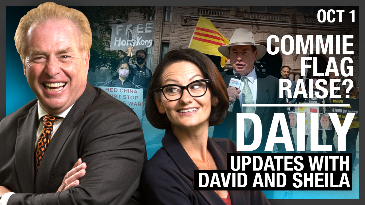 DAILY Commie Flag raising Outcry Help Jeremia Update Quebec Radio daily-commie-flag-raising-outcry-help-jeremia-update-quebec-radio