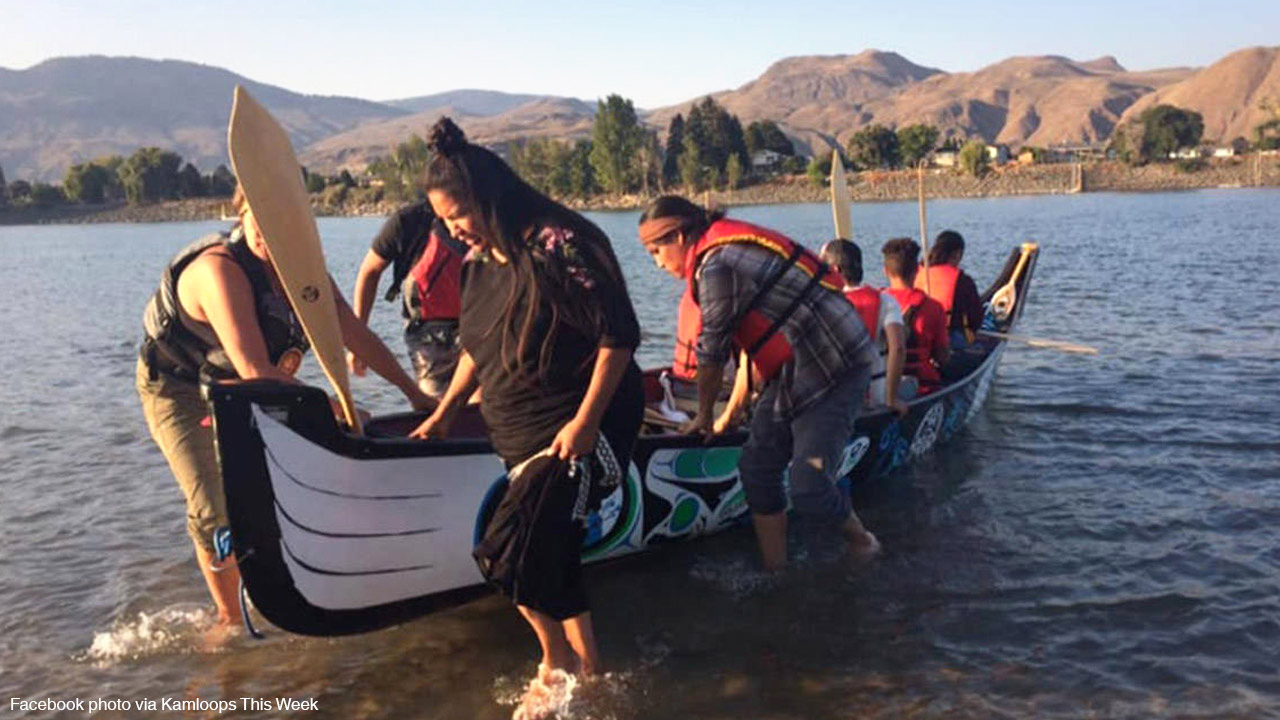 Protesters set up camp to block pipeline expansion in Kamloops