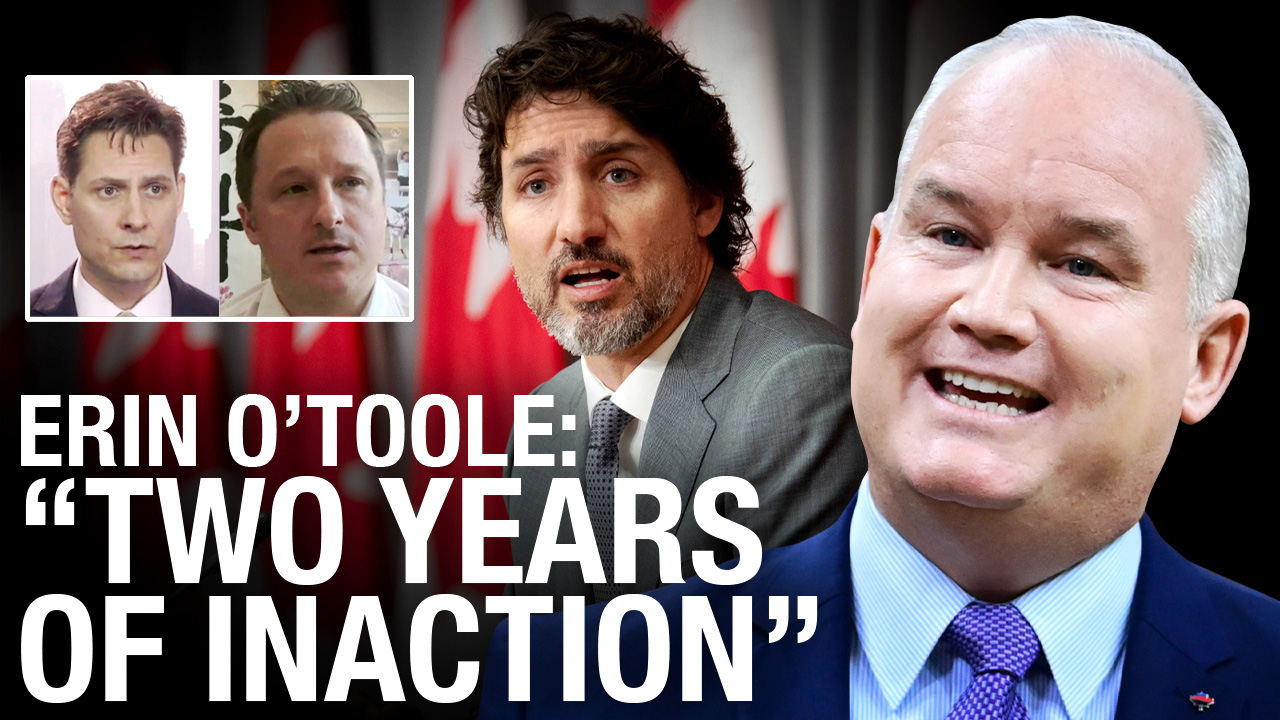 WATCH: Erin O'Toole on Liberals “kowtowing” to Beijing