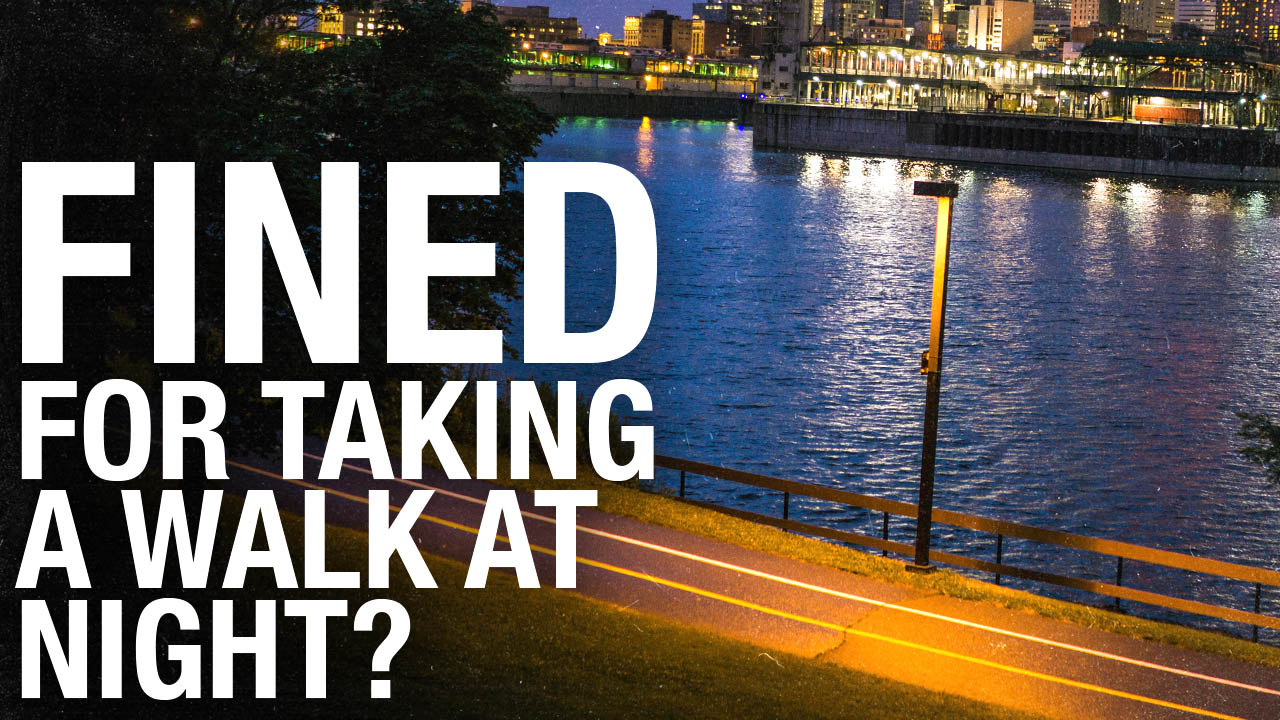 Montreal curfew breaker fined $1,550 for walking alone at night