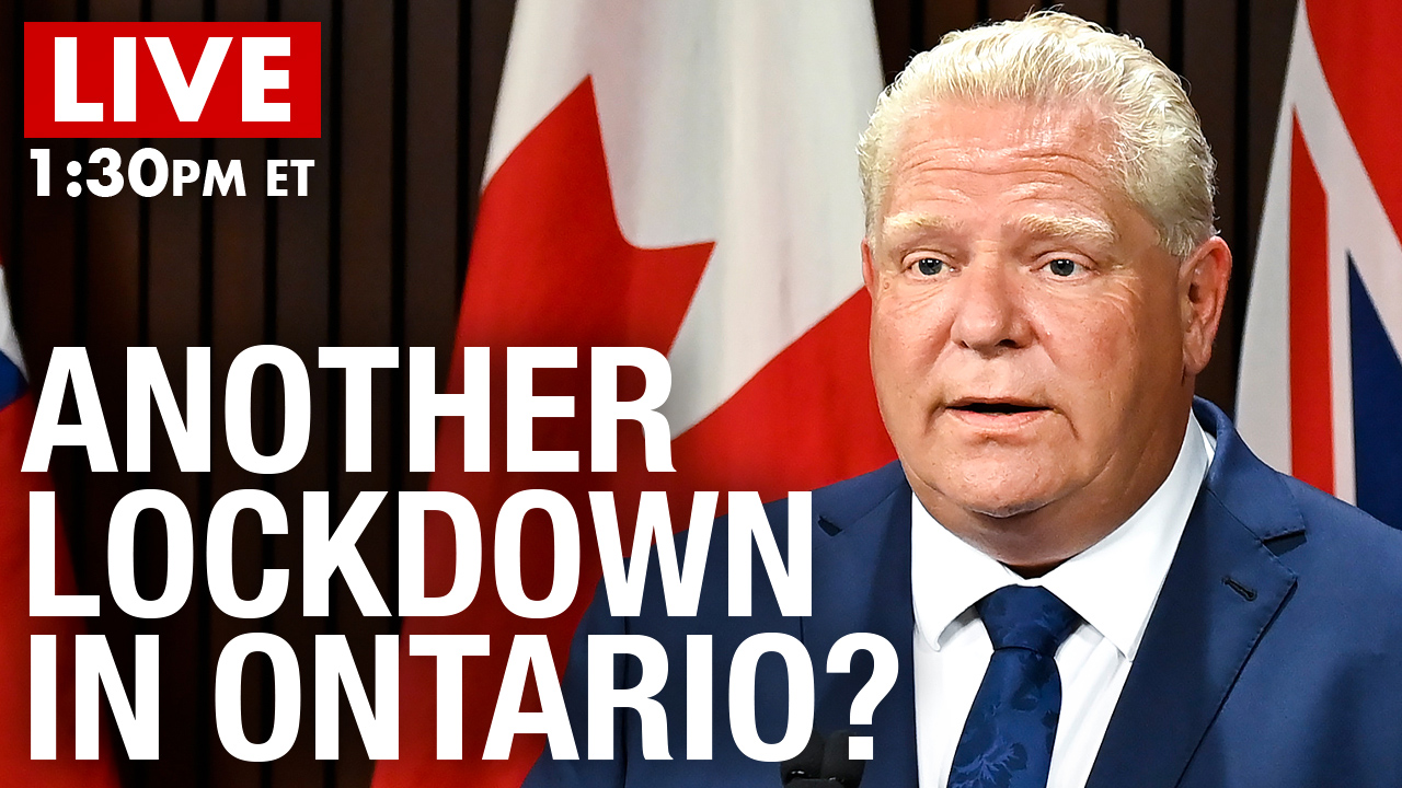 WATCH: Doug Ford THIRD Lockdown Announcement! 04/01/2021