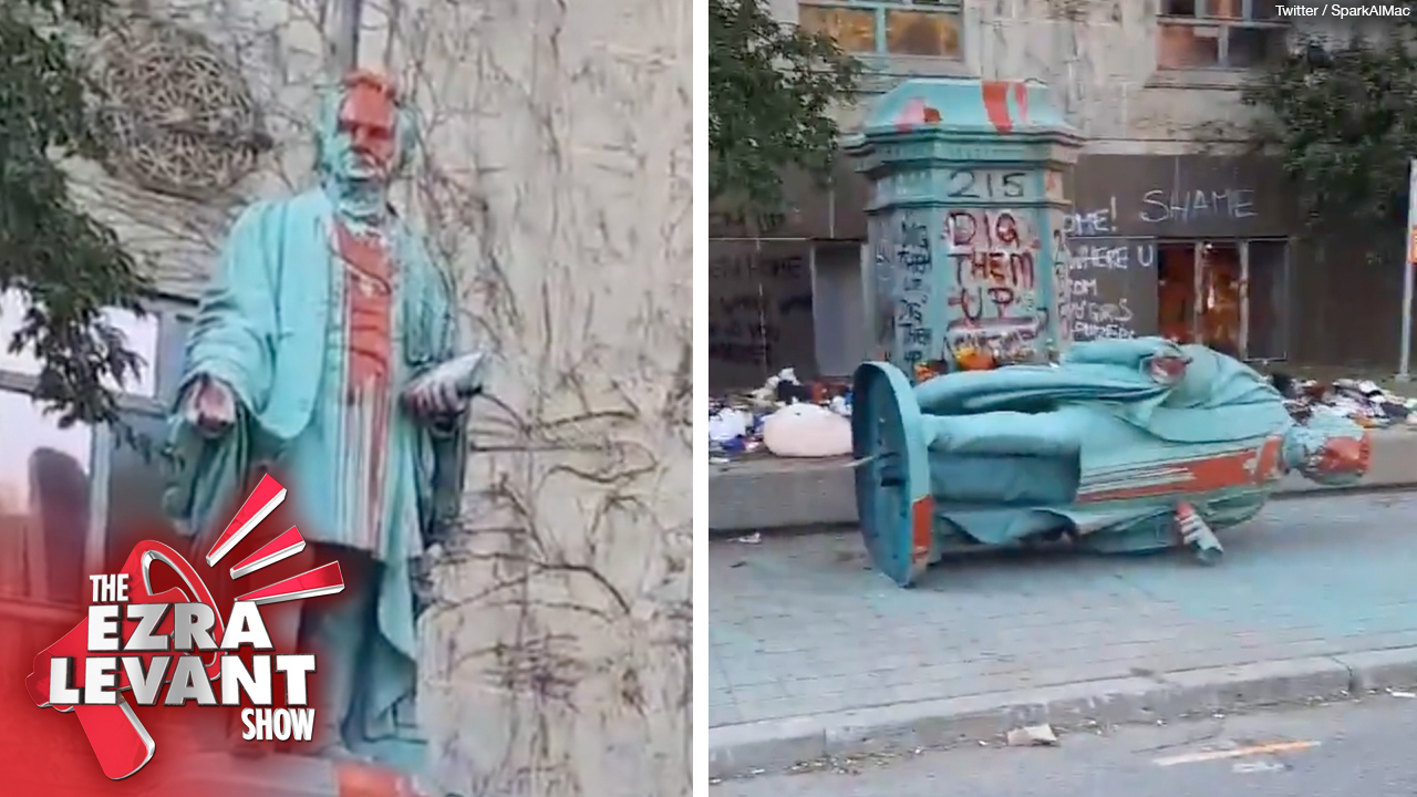 Why does the left get a pass on tearing down statues they don't like