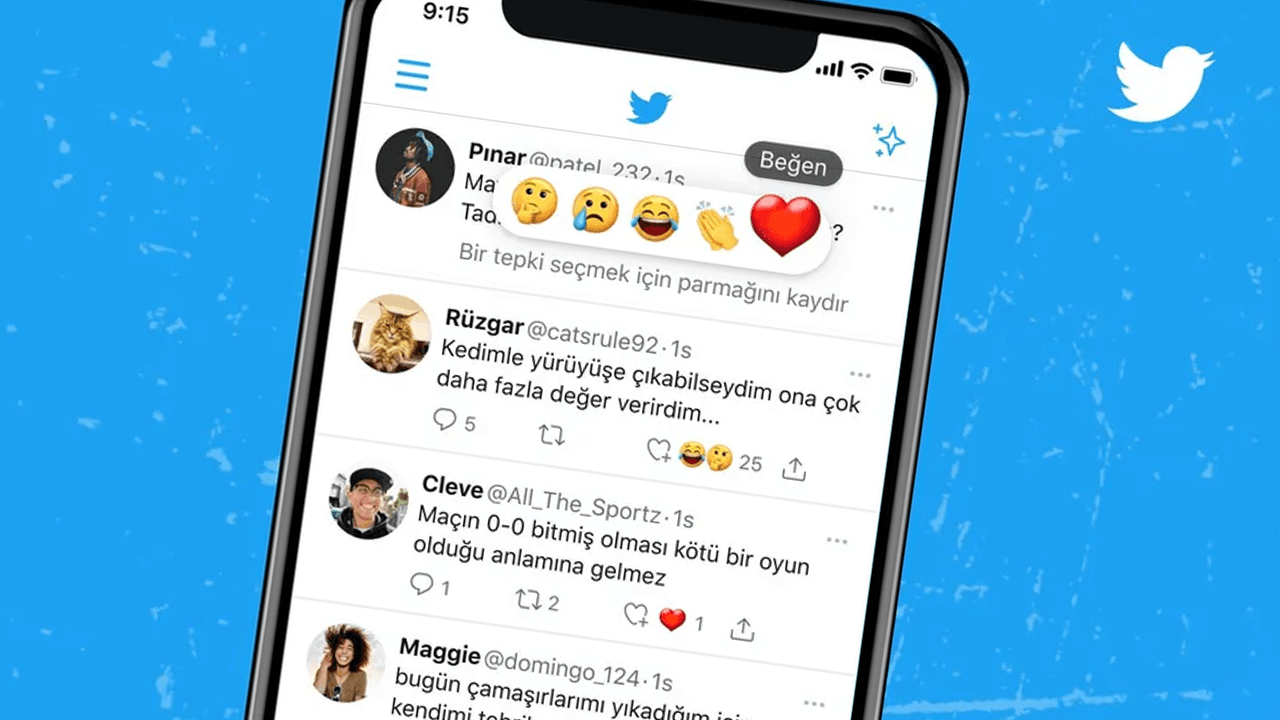 Twitter testing emoji reactions to tweets, similar to Facebook