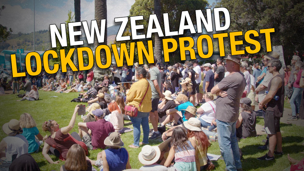 WATCH Thousands rally in New Zealand for FREEDOM