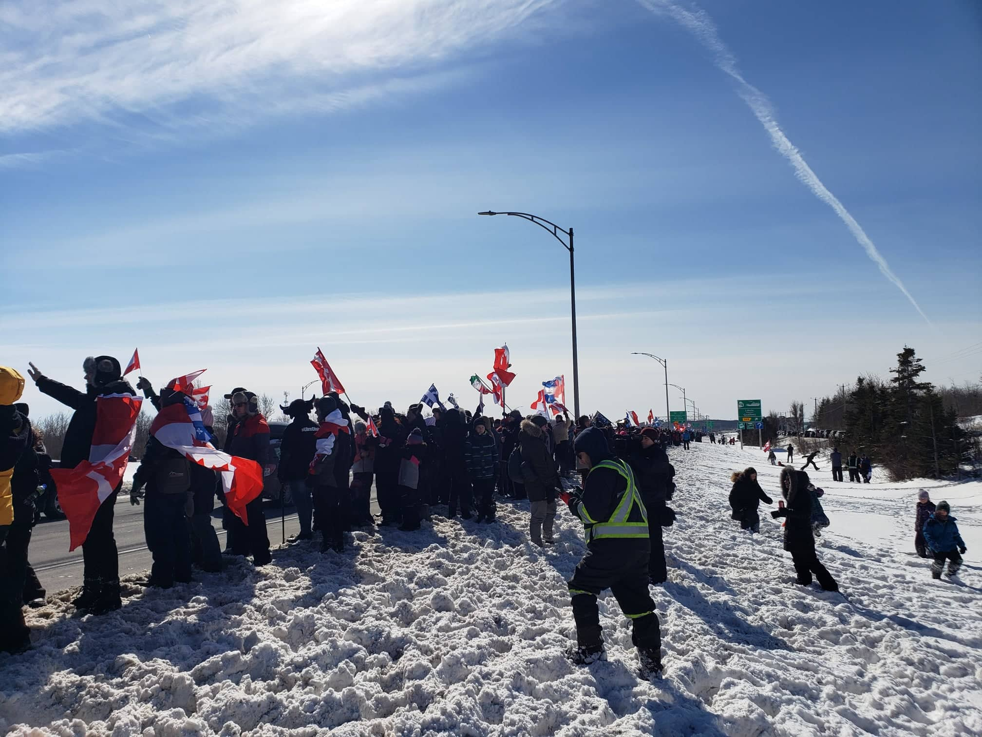 'Freedom Chains' come to Quebec as part of nationwide protest