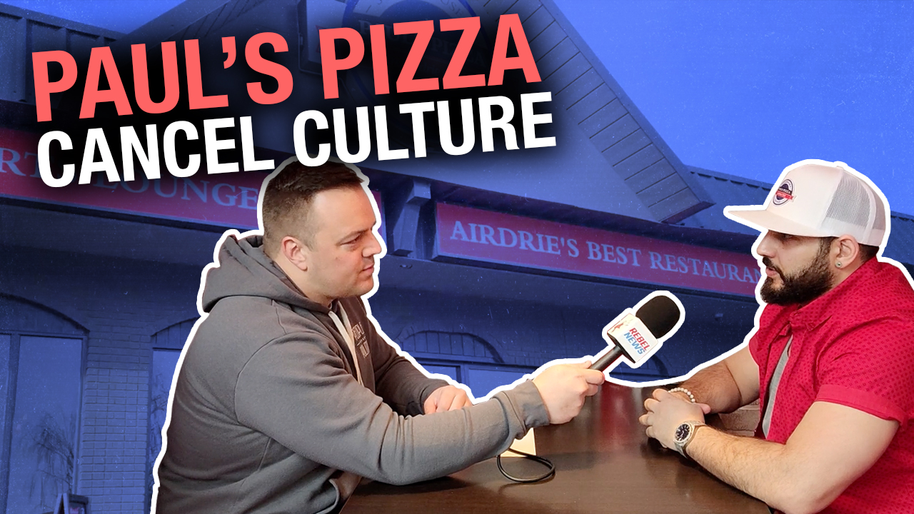 Paul’s Pizza will not be silenced Rebel News