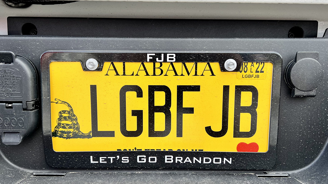 Alabama government apologizes, allows man to keep 'Let's go Brandon' licence plate