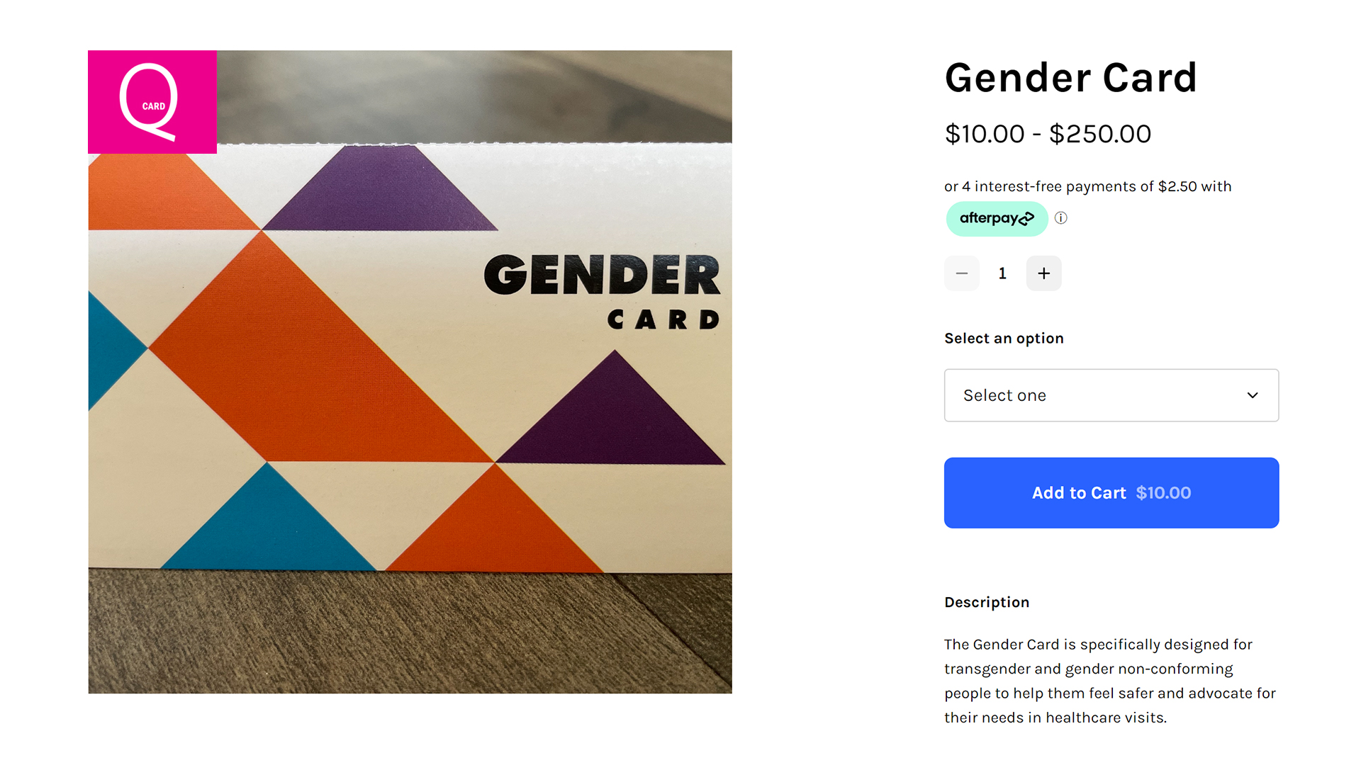 Pediatricians produce 'gender card' so kids can selfidentify by gender