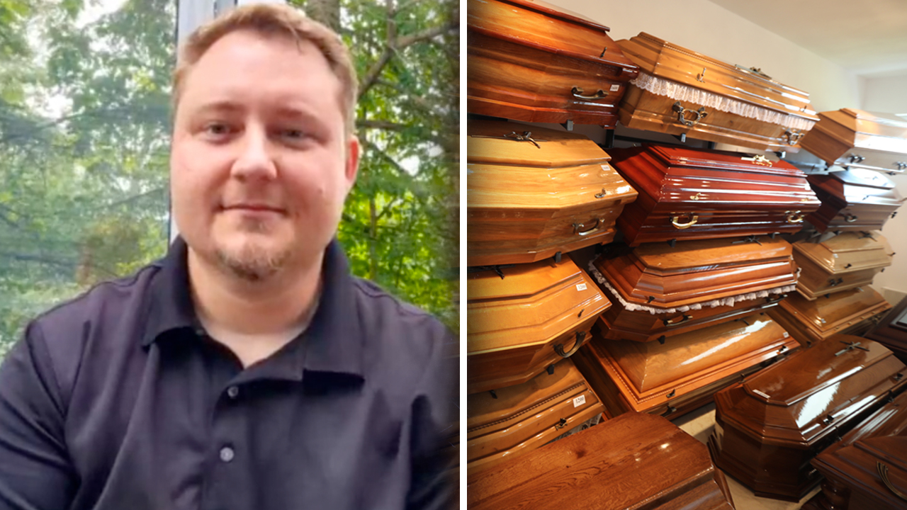 Business booms for coffin manufacturer