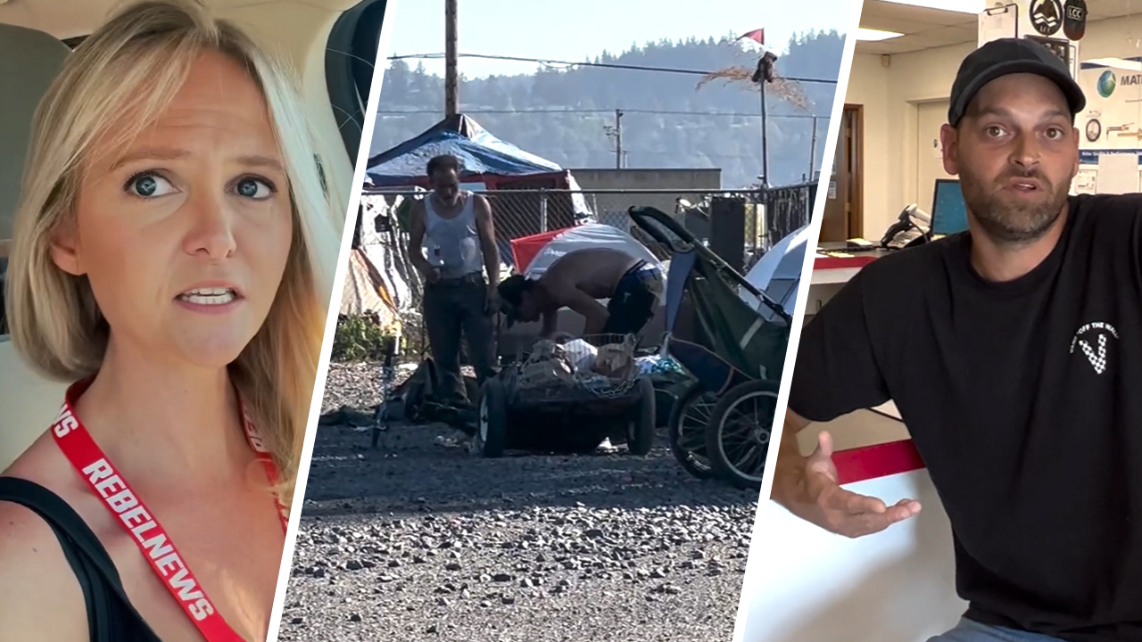 'Terrorist homeless encampment' desecrates conservative town of Longview, WA as Seattle’s failed progressive policies begin to affect the state