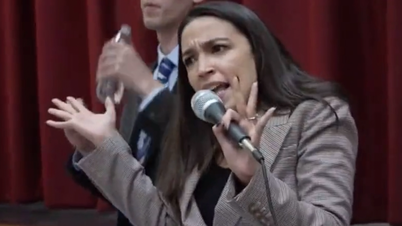 Alexandria Ocasio-Cortez heckled at NYC town hall meeting