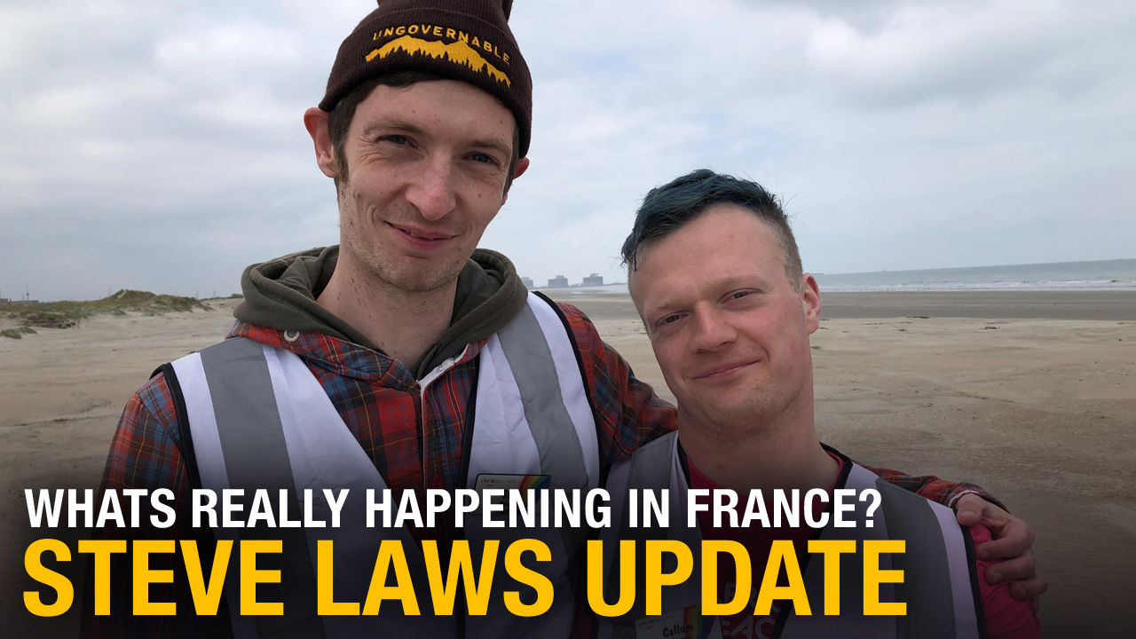 Migrant Crisis In France -  Steve Laws on the latest developments