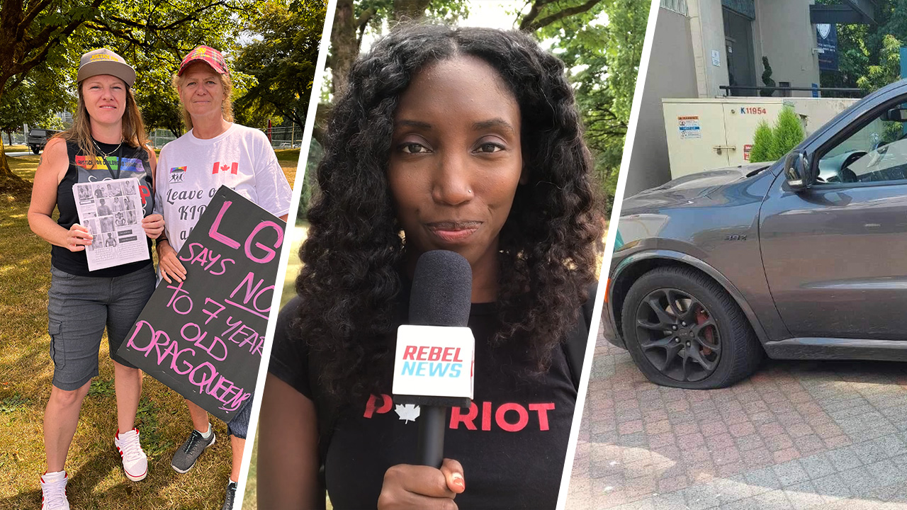 Lesbian grandma, single mother believe their vehicles were vandalized by trans activists 