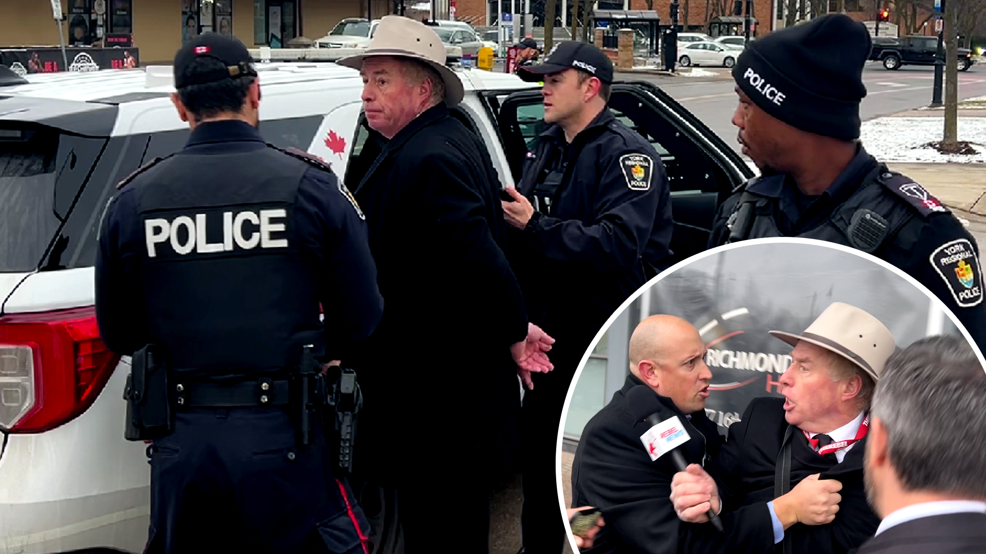 BREAKING: Rebel News David Menzies brutally arrested for scrumming
