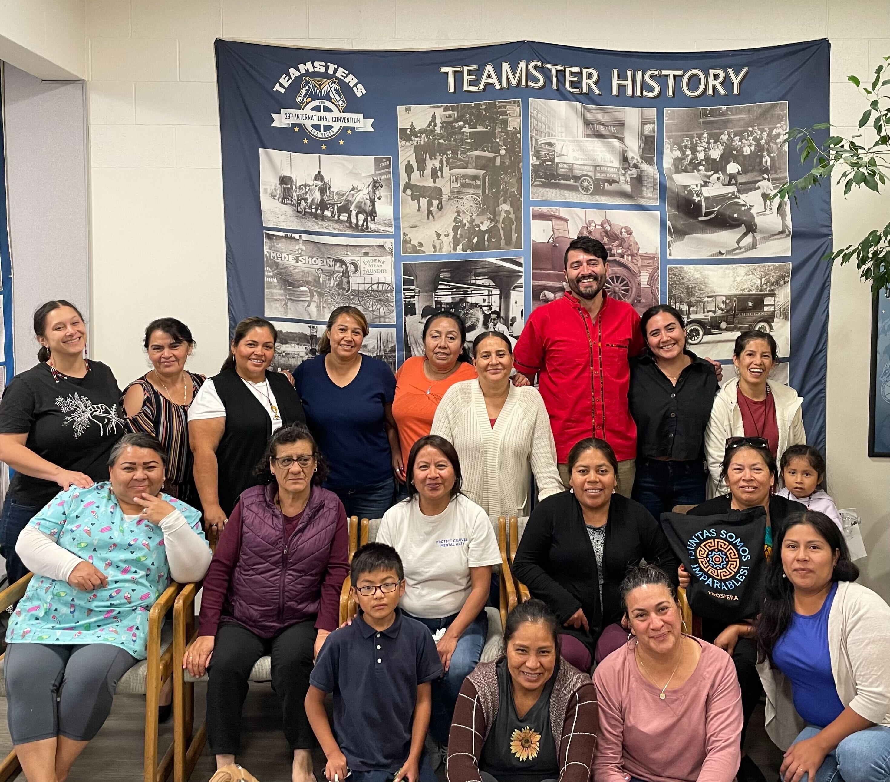 Law Center staff and ALFA Cooperative pose in a group photo