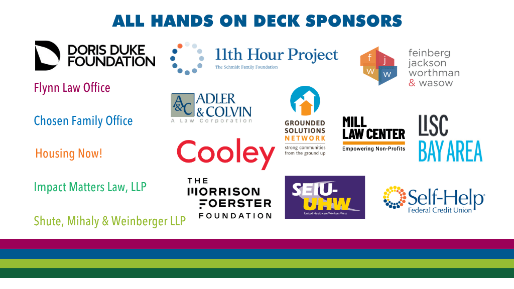 All Hands on Deck sponsors
