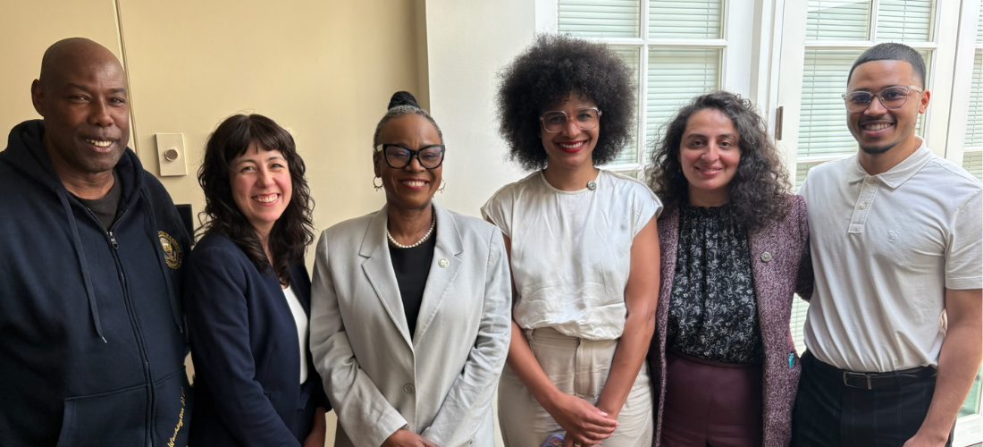 Law Center Staff in Sacramento with Assemblymember McKinnor