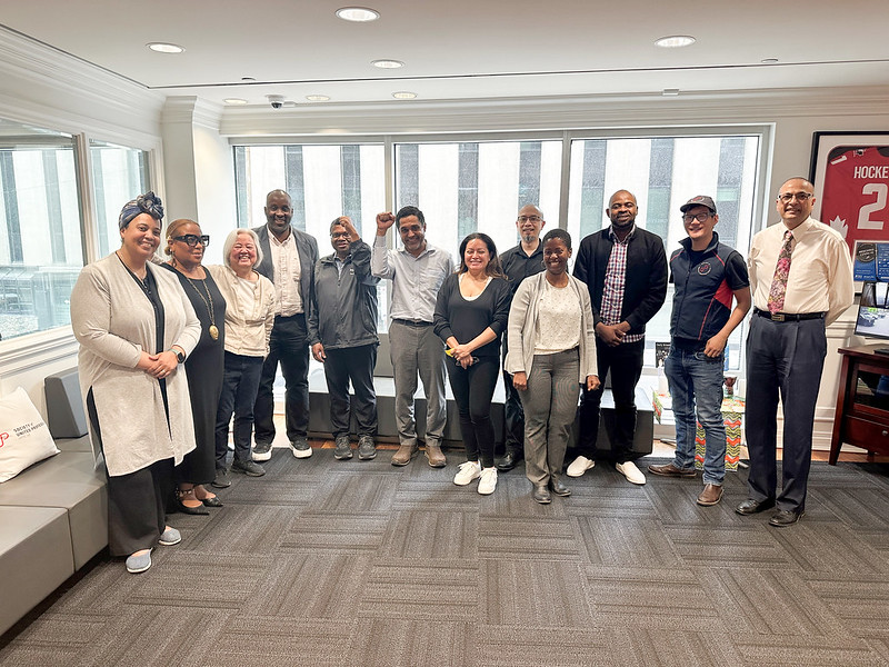 Imagining transformative change: The Black and Racialized Professionals Committee meet for a full day of visioning