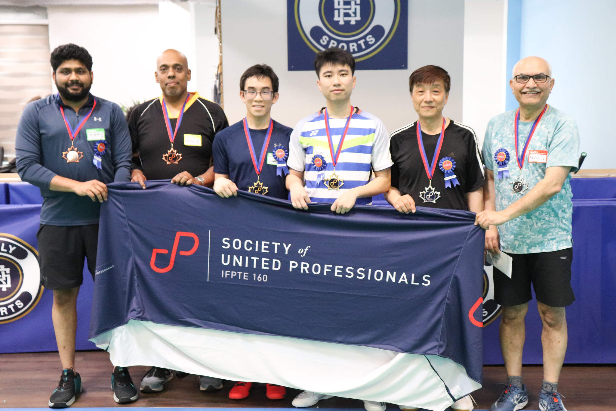 Society Badminton Tournament a Smashing Success