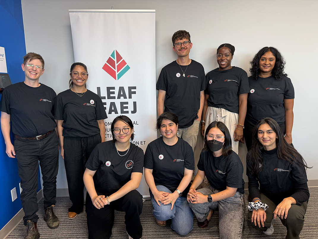 Society Welcomes New Members as LEAF Employees Vote to Join Union