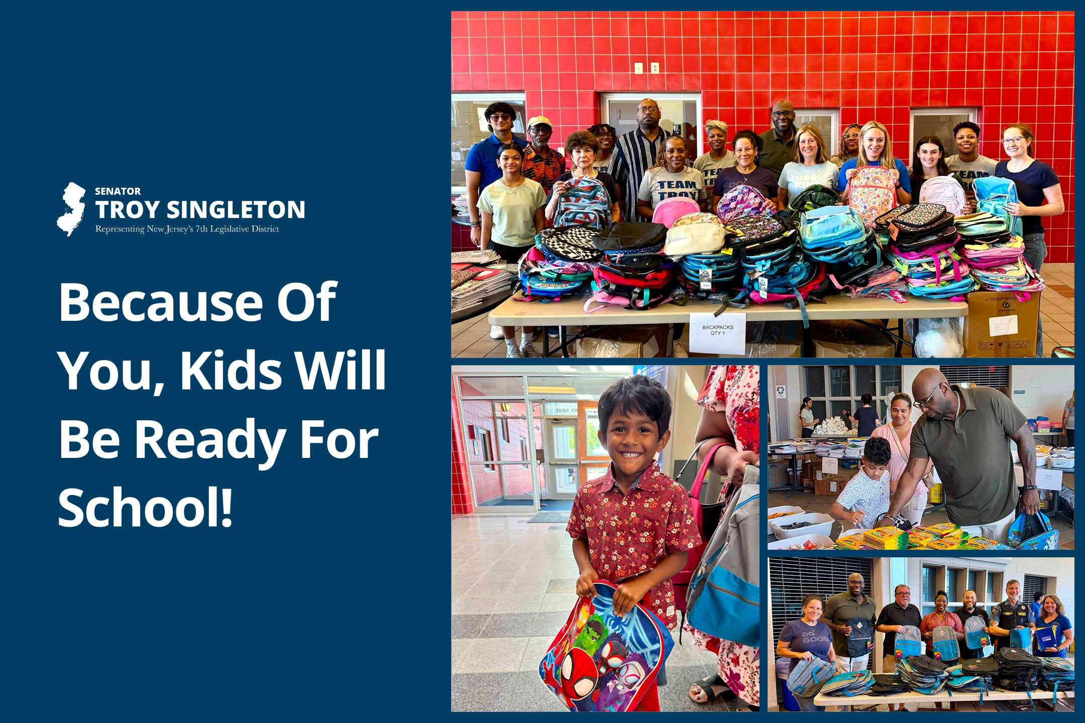 Thank You – Another Successful Year Distributing School Supplies!