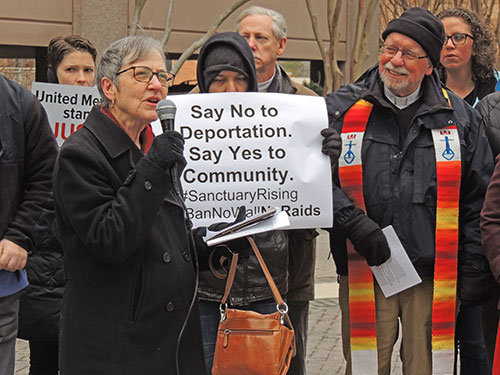 Alice Foltz speaking