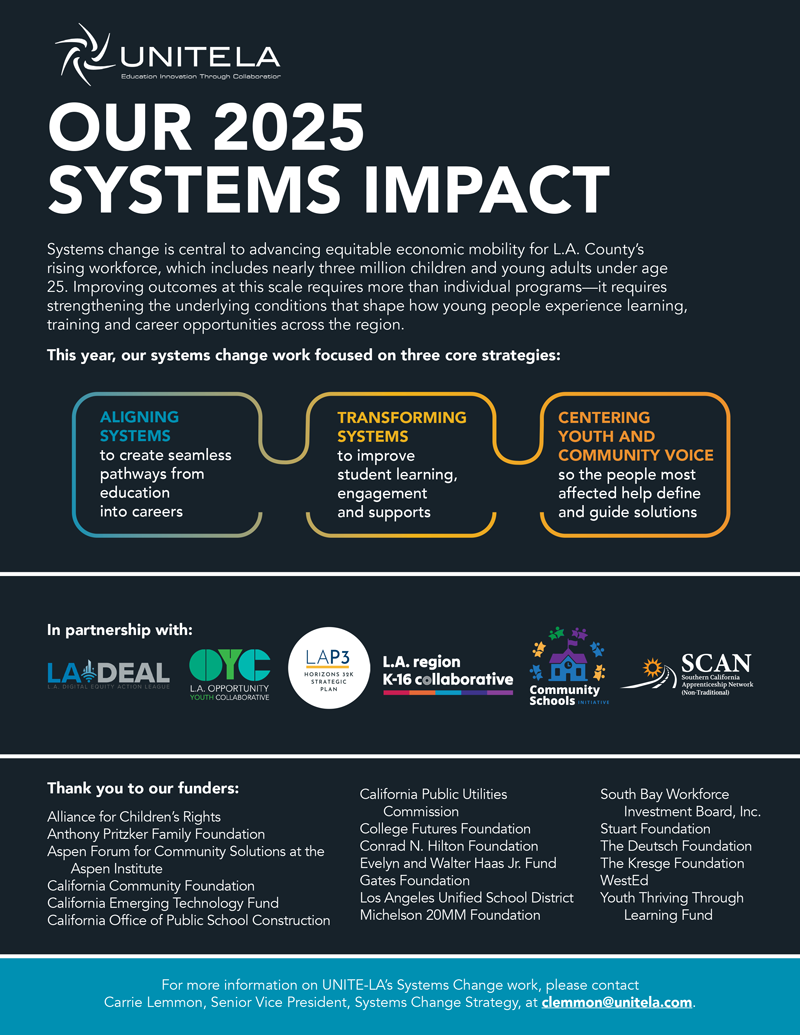 2025 Systems Change Impact Report